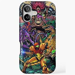 Metroid Gaming Tribute iPhone Tough Case