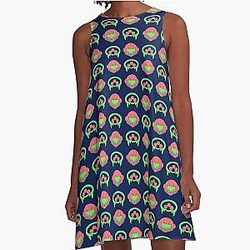 Metroid A-Line Dress