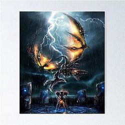 Metroid video game art