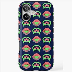 Metroid Pattern iPhone Case