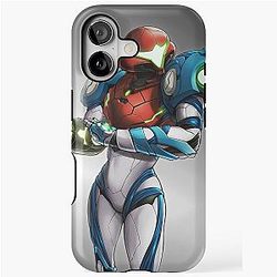 Samus Metroid Dread iPhone Tough Case