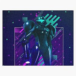 Samus Metroid Prime 4 Modern Graphic Design Puzzle