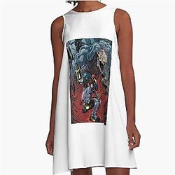 Metroid Dread Artwork A-Line Dress