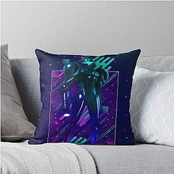 Samus Metroid Prime 4 Modern Graphic Design Throw Pillow