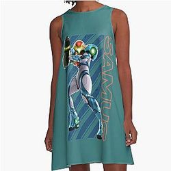 Metroid Dread A-Line Dress
