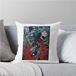 Metroid Dread Artwork Throw Pillow