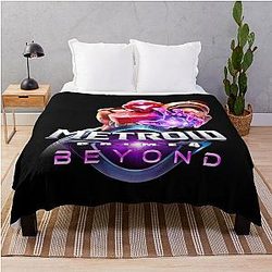 Metroid Prime Throw Blanket