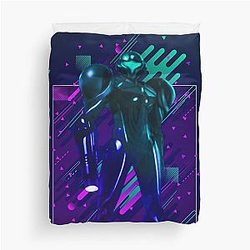 Samus Metroid Prime 4 Modern Graphic Design Duvet Cover