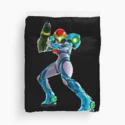 Samus Metroid Dread Duvet Cover