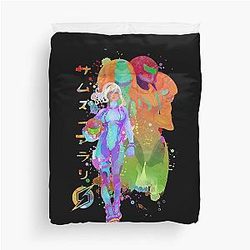 Metroid Samus Aran Duvet Cover