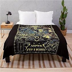 Super Metroid Type C Throw Blanket