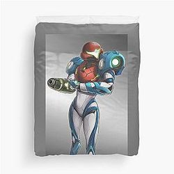 Samus Metroid Dread Duvet Cover