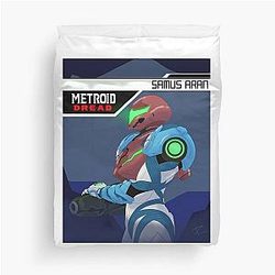 Samus Aran Metroid Duvet Cover