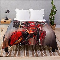 Samus Metroid Mecha Suit Throw Blanket