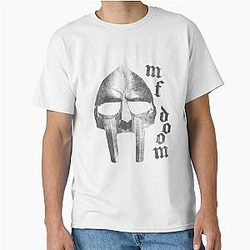 Mf Doom Faded Vintage Aesthetic Classic T-Shirt