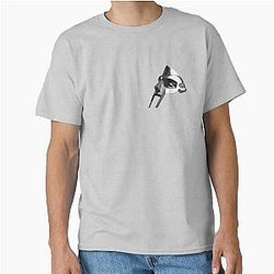 MF DOOM Mask Metal Face Tribute T-Shirt
