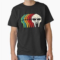 MF DOOM Mask Retro Color Stack Classic T-Shirt