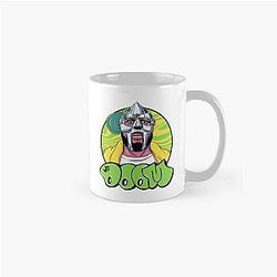 Yellow Hoodie MF Doom Mask Classic Mug