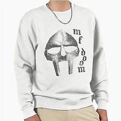 Mf Doom Faded Vintage Aesthetic Pullover Sweatshirt