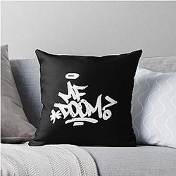 Mf Doom Signature Throw Pillow