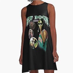 MF DOOM Vintage A-Line Dress