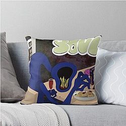 MF Doom MM Food Fan Art Throw Pillow