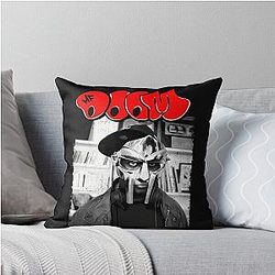 MF DOOM Throw Pillow
