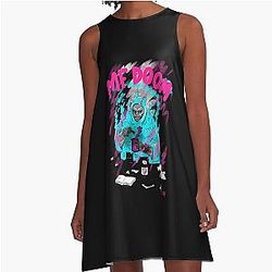 Mf Doom 18 A-Line Dress