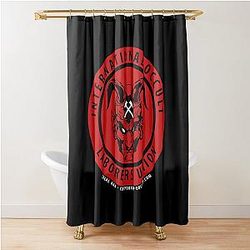 of RIP T-Shirt Shower Curtain