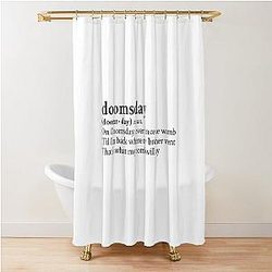 Doomsday by MF DOOM Shower Curtain