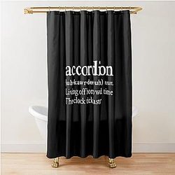 Accordion Living Off Borrowed Time Show Curtain by MF DOOM