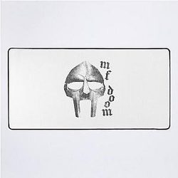 MF DOOM Faded Vintage Aesthetic Desk Mat