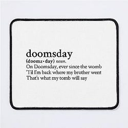Doomsday by MF DOOM Mouse Pad