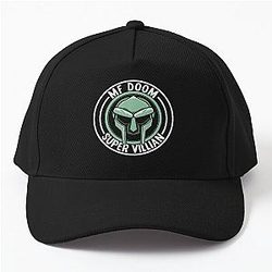 MF Doom Supervillain Mask Hip Hop Baseball Cap