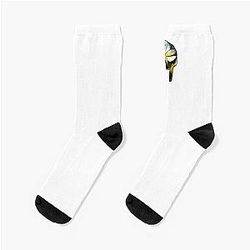 Bronze Metal MF Doom Mask Socks