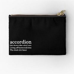 Accordion Living Off Borrowed Time by MF DOOM Pouch