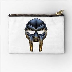 Legend Mask Metal Doom Pouch Zipper