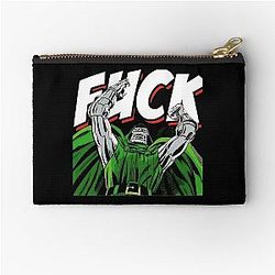 MF Doom Inspired Green Warrior Mask Pouch