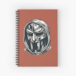 MF Doom Metal Mask Notebook