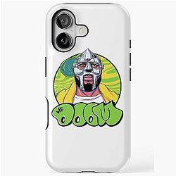 Yellow Hoodie MF Doom Mask Portrait Tough Case