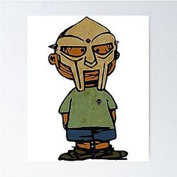 Vintage Mf Doom Poster