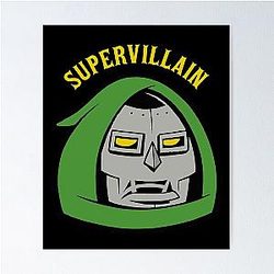 Super Villain MF DOOM Poster