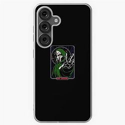 White Hooded MF DOOM Style Gesture Samsung Galaxy Case