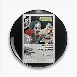 106 The Illiest Villain Mf Doom Forever Pin