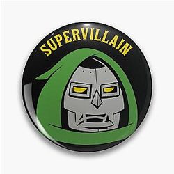 Supervillain Doom Pin