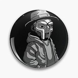 Chibi MF Doom Pin