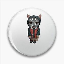 MF DOOM Cat Pin