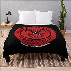 RIP MF DOOM T Shirt Throw Blanket