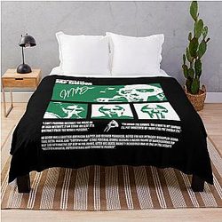M.F. Doom Multi Panel Throw Blanket