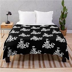 MF Doom Signature Throw Blanket